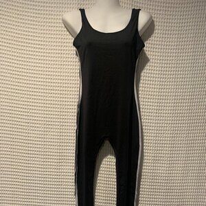 NEW Ladies Athletic Black & White Sleeveless Body Suit